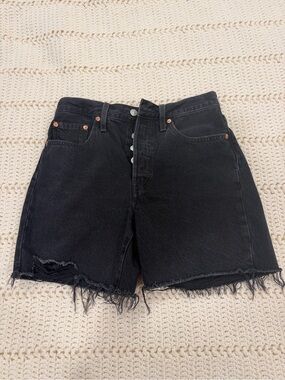 Levi’s 501 High-Waist Denim Shorts